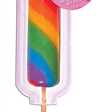 Jumbo Rainbow Cock Pops - Each