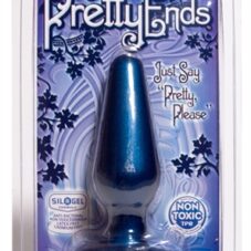 Pretty Ends Iridescent Butt Plugs - Medium - Midnight Blue