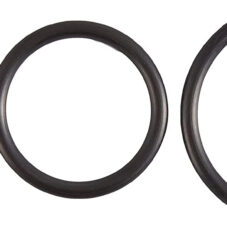 Rubber Cock Ring Set - Black